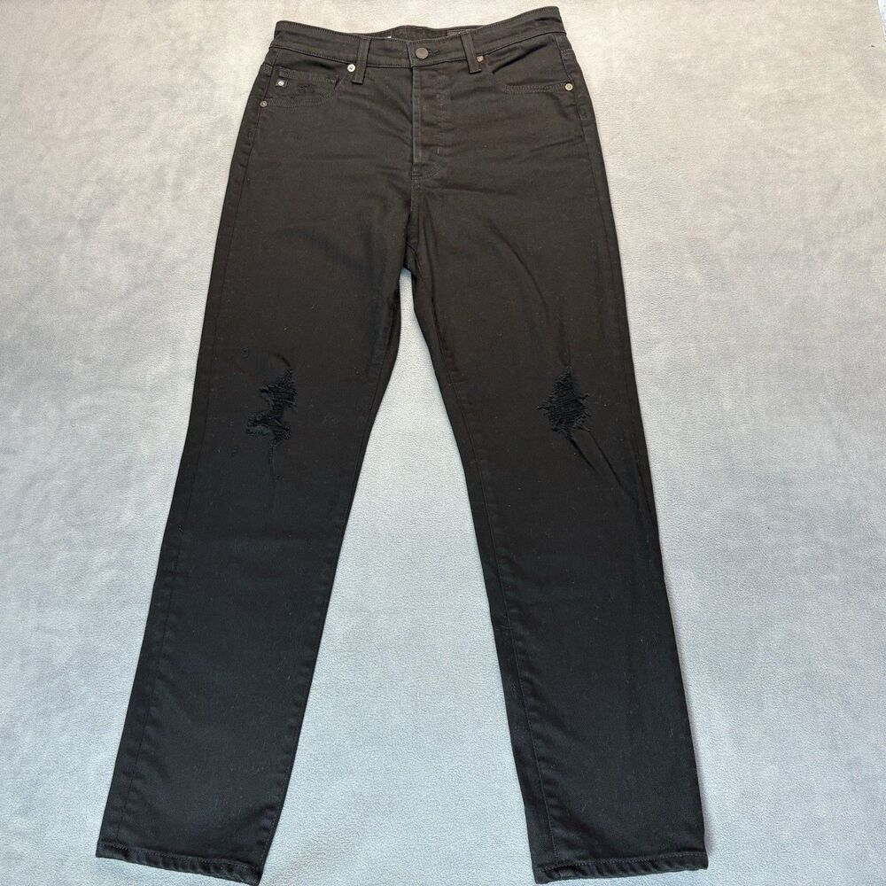AG‎ Adriano Goldschmied Jeans Size 31 Alexxis Slim High Rise Vintage Button Fly